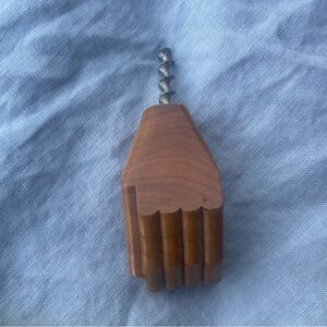 Vintage Wood Hand Bottle Opener